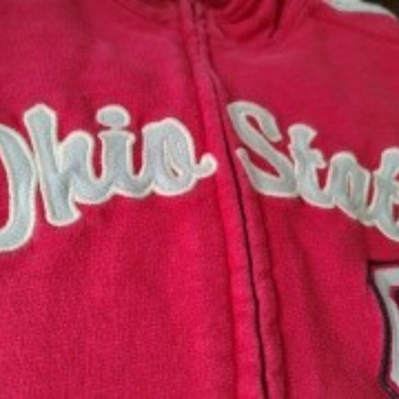 Vintage Ohio State Zip Front Sweatshirt Jacket - Picture 11 of 14